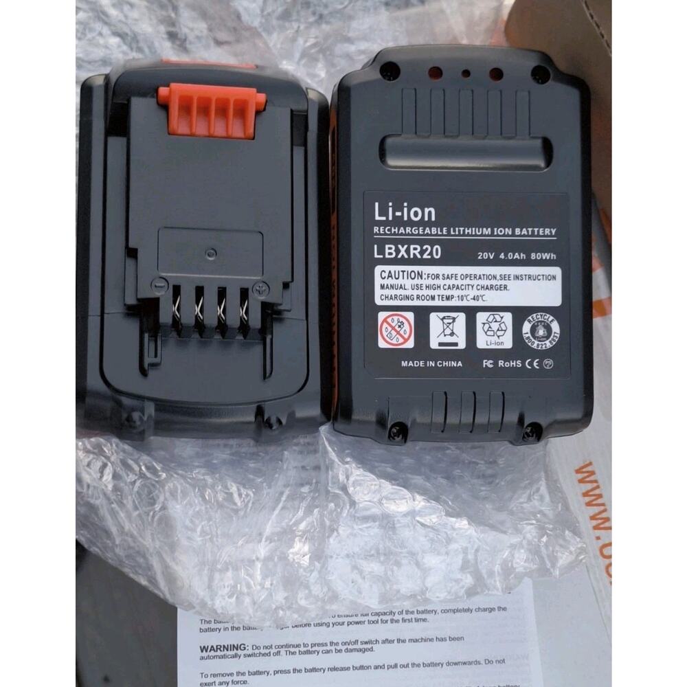 LBXR20 , 20 V, 3.5 Ah , 70 Wh Rechargeable Lithium Ion Battery (PK 2)